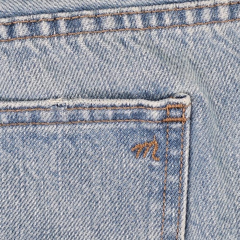 NWT Madewell The Perfect Vintage Straight High Rise Jeans Size 33 - Picture 8 of 15